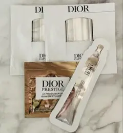 Dior サンプル　試供品　カプチュール　プレステージ　化粧水　日焼け止め