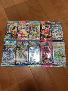 ポケモンカードパック メガブレイブ メガシンフォニア 他未開封パックセット