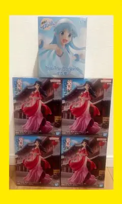 【新品未開封】イカ娘 薬屋のひとりごと 猫猫 フィギュア まとめ売り