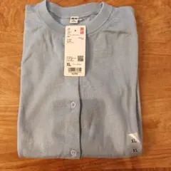 【新品】　ユニクロ　UVカットクルーネックカーディガン