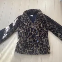 ファーコート　豹柄　ザディグエヴォルテール