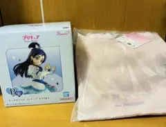 一番くじ　プリキュア　B賞　キュアホワイト　D賞　チュールトートバッグ