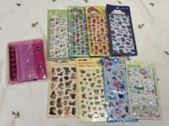 ぷくぷくシール ぷっくりシール クリアシール帳 シール Z