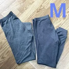 UNIQLOユニクロ 極暖/超極暖ヒートテックタイツレギンス☆メンズM☆濃灰2枚