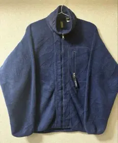 【90s・USA製】Patagonia パタゴニア　シンチラジャケット　ネイビー