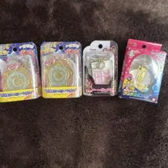 プリキュア変身グッズメタルキーホルダー4点セット