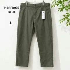 HERITAGE BLUE カーキ イージーパンツ メンズ L 新品タグ付きのサムネイル