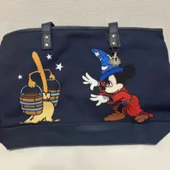 90sビンテージ 台湾製 ディズニー ファンタジア ミッキー 総柄 トート
