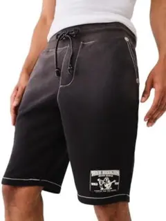 TRUE RELIGION スエットハーフパンツ 黒 drip Archiveのサムネイル