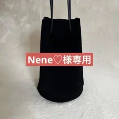 巾着バック　ハンドメイド　レザークラフト