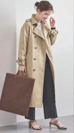 ユナイテッドアローズ ギャバ トレンチコート 34