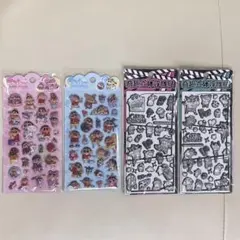 クレヨンしんちゃん3D立体シール4種類セット