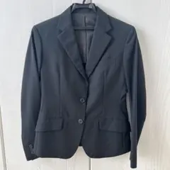 青木　LES MUES ブラックリクルートスーツジャケット Sサイズ