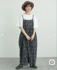 11@様専用 メルヘン×Samansa Mos2】総刺繍ワンピース モカ - メルカリ