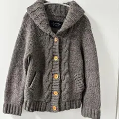Another Edition ニットカーディガン 茶系 ニット　しまむらのサムネイル