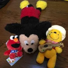 早い者勝ち！ぬいぐるみセット ディズニー セサミストリート