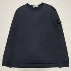 STONE ISLAND ロングスリーブTシャツ S ネイビー ワッペン付き - メルカリ