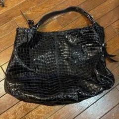 LINIOVISON ブラック ハンドバッグ