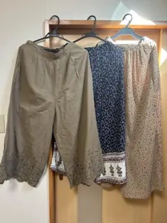 レディース パンツ 3点セット