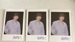 深澤辰哉　SnowMan RAYS 初回盤B特典 チェキ風フォトカード