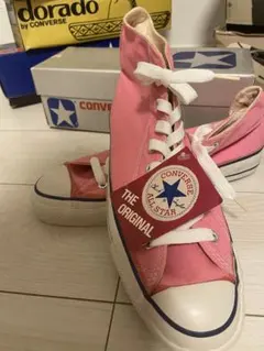 入手不可！超貴重！銀箱USA製80‘s converse dead stock