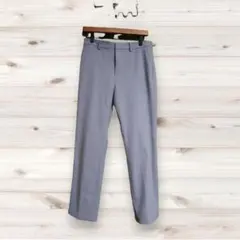 F0011 ユニクロ UNIQLO カジュアル パンツ ズボン 無地 グレー