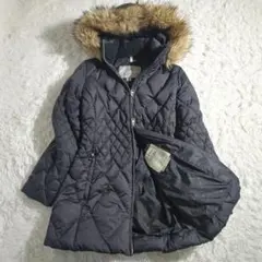 Eddie Bauer キルティング ダウンコート プレミアムグースダウン
