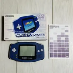 Nintendo GAME BOY ADVANCE バイオレット　ジャンク品