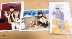 長尾謙杜　なにわ男子　アクスタ　生写真