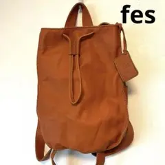 fes リュック　革バック　オシャレ　シンプル