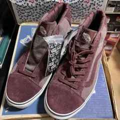 00s VANS SK8-HI 26.5 赤 スエード USA製直後 スケハイ - メルカリ