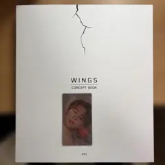 BTS WINGS CONCEPT BOOK レンチキュラー ジン トレカ 防弾少年団(BTS) - bts wings concept book レンチキュラー トレカ