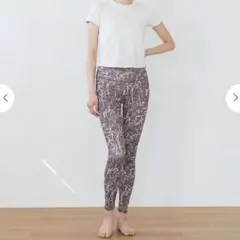 フラワープリント ヨガウェア セット Sサイズ