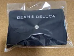 DEAN & DELUCA ショッピングバッグ　ブラック折りたたみエコバッグのサムネイル
