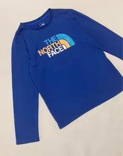 THE NORTH FACE ザノースフェイス　長袖 ロンT 美品 青　150