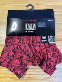 ボディワイルドBODY WILD ボクサーパンツ M ローライズ レッドのサムネイル