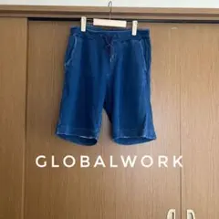 お値下げGLOBALWORK ダークブルー ショートパンツ