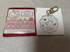 サンリオ スイートケーキ ぷっくりクリアーキーホルダー クロミ