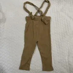 テータテート　サス付きレギンス　キャメル　80cm