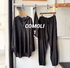 25ss comoli KHADIカディコットン パジャマ スッキッパー 1
