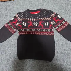 H&M ノルディック柄 セーター 14M