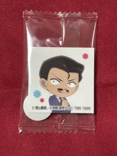 不二家ミルキーチョコレート名探偵コナンオリジナル透明シール！！毛利小五郎‼️