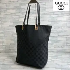 極美品　120 GUCCI グッチ　トートバッグ　ハンドバッグ　GG柄 gq5