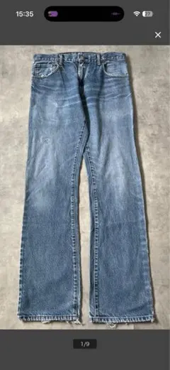 リーバイス517 Levis W33 フレアデニム 青 ボトム