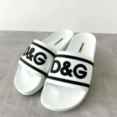 【未使用近✨️】 Dolce & Gabbana ビーチサンダル ホワイトのサムネイル