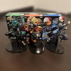 僕のヒーローアカデミア　WHM 爆豪勝己　緑谷出久　轟焦凍　フィギュア　セット ヒロアカ 一番くじ WHM フィギュア 緑谷出久 爆豪勝己 轟焦凍 3