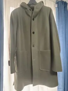 ＜UNITED ARROWS＞ ライトメルトン フーデッドコート