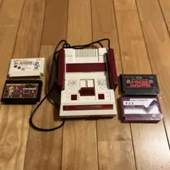 当時物 任天堂 ニンテンドー ファミリーコンピュータ 本体 レトロ 初代