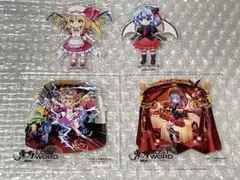 東方ロストワード レミリア　フラン コラボカフェ アクリルコースター