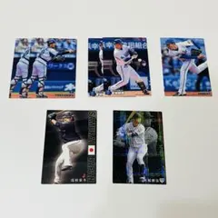 ベイスターズ　プロ野球 カルビー トレーディングカード　SAMURAIJAPAN
